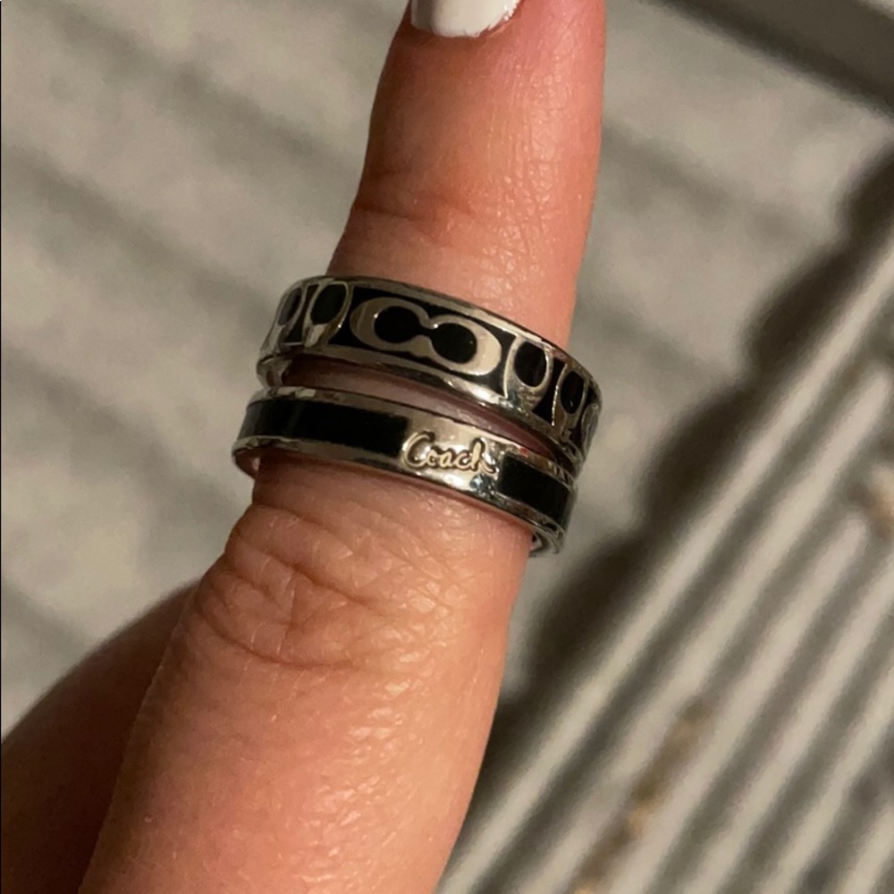 2 coach rings size 6